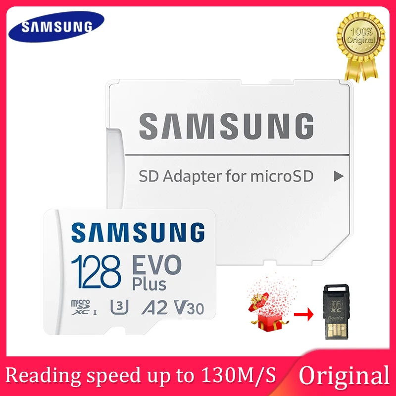 Samsung Evo Plus Micro Sd Card 128gb 256gb 512gb Tf Card A2 U3 V30