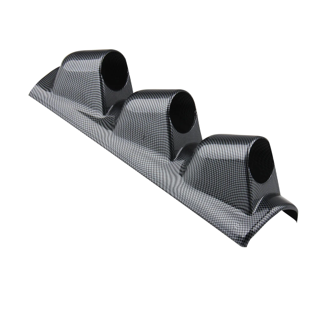 Universal Triple 3 Hole A-Pillar Gauge Meter Pod Drift Race Boost Display Holder