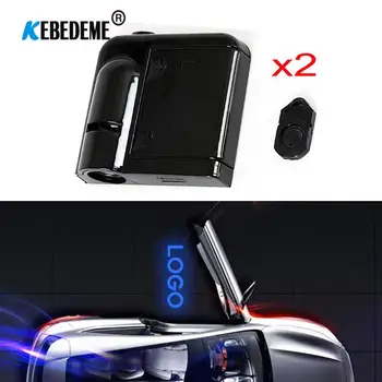 

2pcs LED Welcome Light Ghost Shadow Light Laser Logo Projector Car Door Open Warning for BMW Audi Honda VW Ford Hyundai Toyota