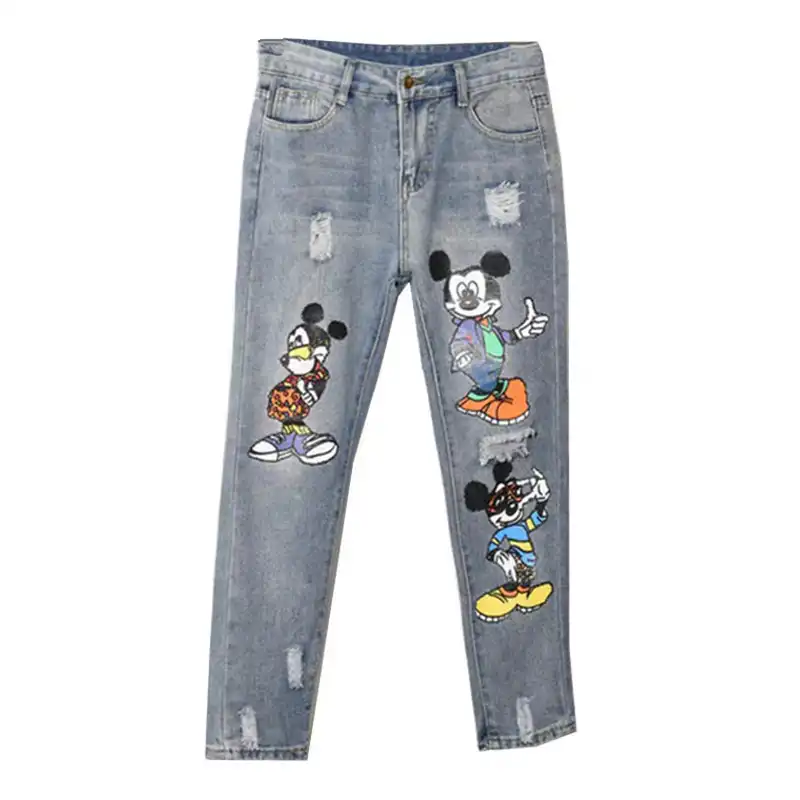 mickey jeans womens