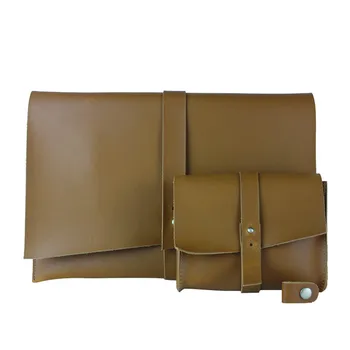 

2019 new for macbook Genuine Leather computer bag notebook for ipad storage bag tablet liner package custom