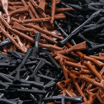 

Bricks Military Guns Weapon WW2 Soldier Figure Arms Sandbag Mini Hot Toys Military Army Equipment Accessorise Building Blocks