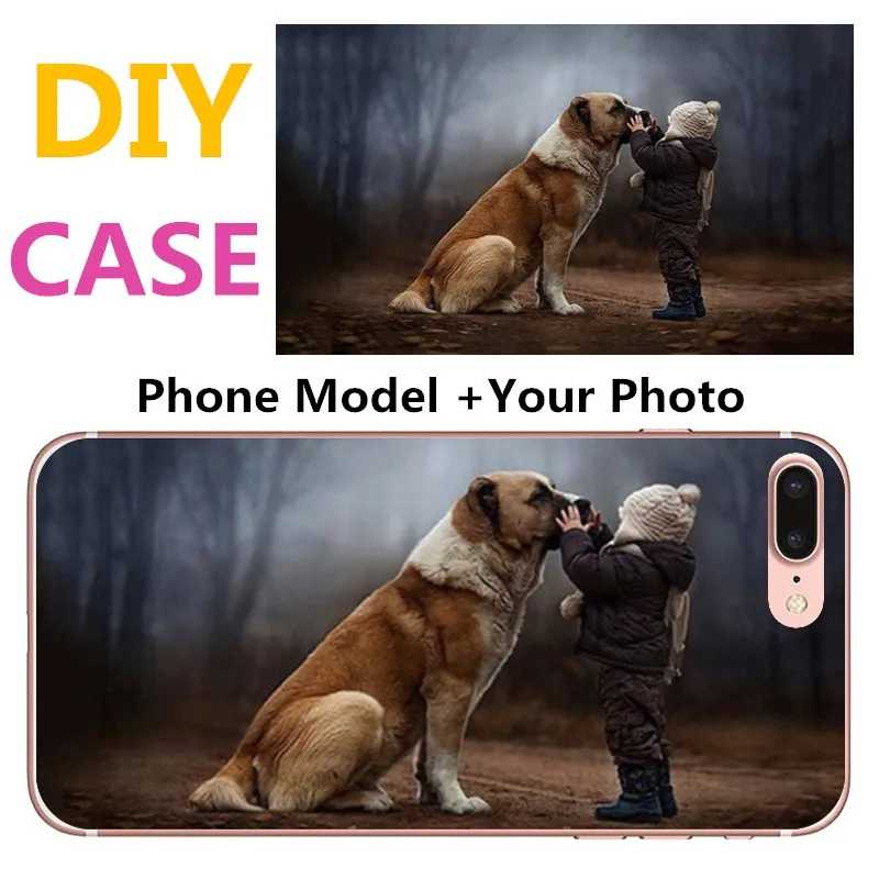 

DIY Pattern Image Customized Picture Custom Made Photo Phone Case For Samsung Galaxy S9 Plus S8 S7 Edge S6 S5 Neo S4 Mini S3 S2