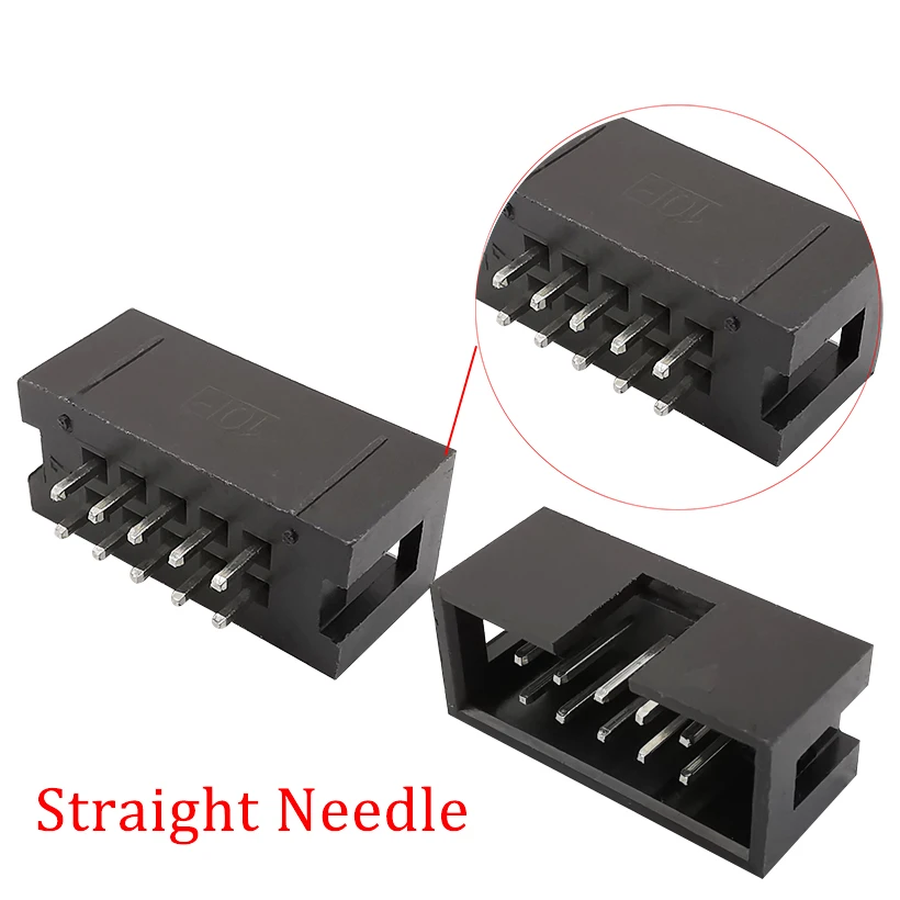 200 Pezzi Connettore Cavo Intestazione Femmina 26 Pin IDC Nero - Foto 4