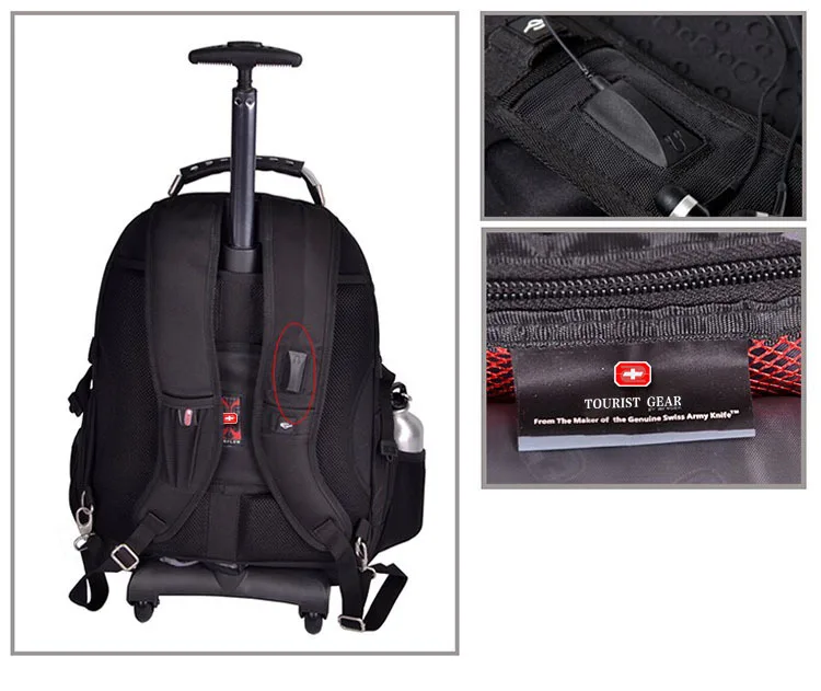 JIULIN бренд дизайн мужская дорожная сумка мужской рюкзак Swiss сумки из полиэстера водонепроницаемый Противоугонный рюкзак сумка для ноутбука Мужская