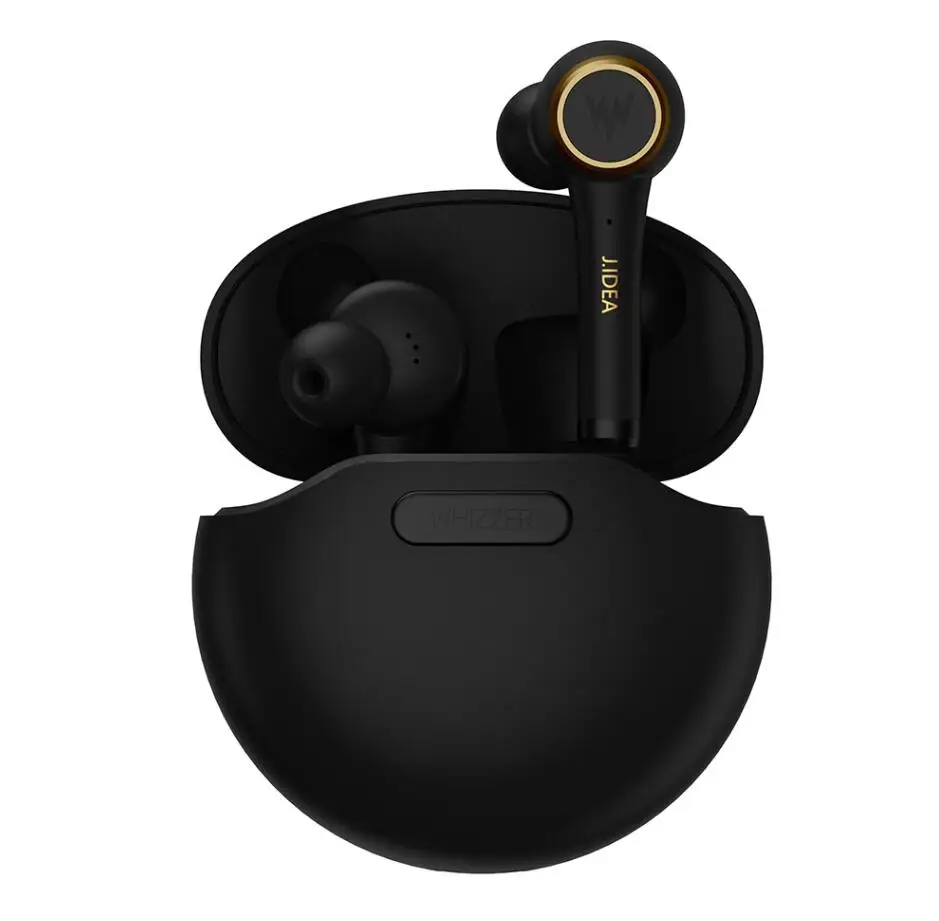 TP1S TWS наушники kulaklыk наушники bluetooth V5.0 беспроводные стерео звук наушники с микрофоном - Цвет: Black