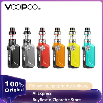 

Original 88W VOOPOO MOJO Starter Kit Built-in 2600mAh Battery W/ 3.5ml/1.8ml Uforce Subohm Tank Uforce U2 Coil E Cig MOJO Kit