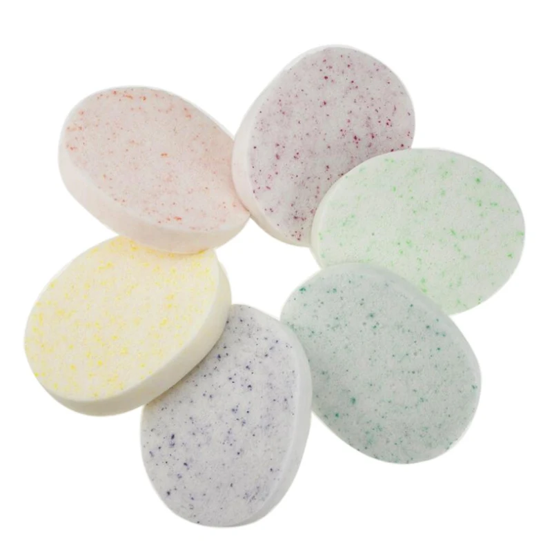 Good Chance for  1pc Round Facial Cleansing Puff Cleansing Pores Remove Blackheads Firming Skin Face Washing Puff Sp