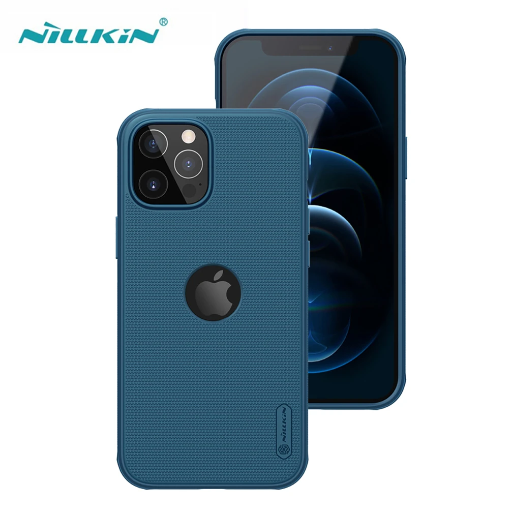 For iPhone 12 Pro /12 Pro Max Case Cover Nillkin Super Frosted Shield Pro Anti-fingerprint Protector Case For iPhone 12 Cover iphone 11 Pro Max leather case