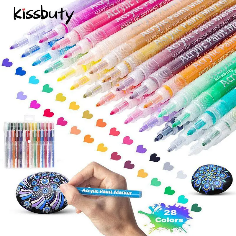 Craft Smart Premium Medium Tip Glow-in-the-Dark Water-Based Paint Pen - Each