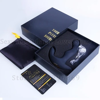 Rotating Beads Vibrating Anal Plug Scrotum Stimulation Butt Plug Prostate Massager Remote Control Masturbation Sex Toys For Men 6