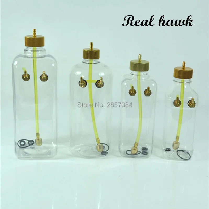 360ML Leakproof Strong Plastic Fuel Tank with Metal Cap for Gas Airplane RC