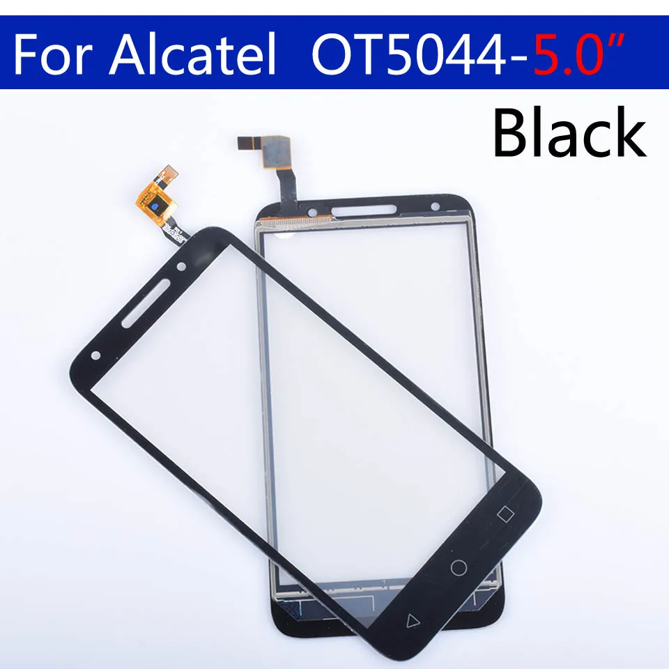 Сенсорный экран для Alcatel One U5 Touch OT5044 OT 5044D5044T 5044Y 5044R сенсорный экран панель сенсор дигитайзер замена стекла