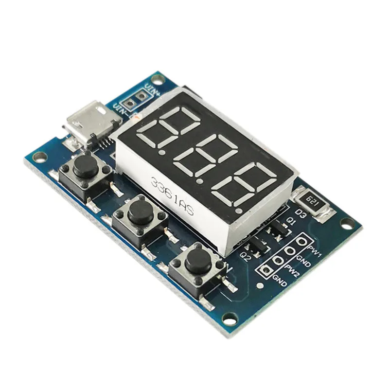 1/2/3 Way PWM Pulse Adjustable Frequency Signal Generator Duty Cycle Square Wave 