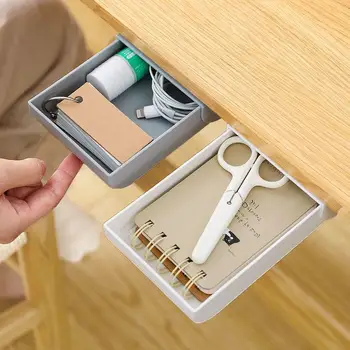 

Drawer Pen Office Desk Stick Desk Bottom Box Writing Case