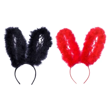 

Rabbit Ears Alice Band Hair Band Dress Up Headwear Nightclubs Costume