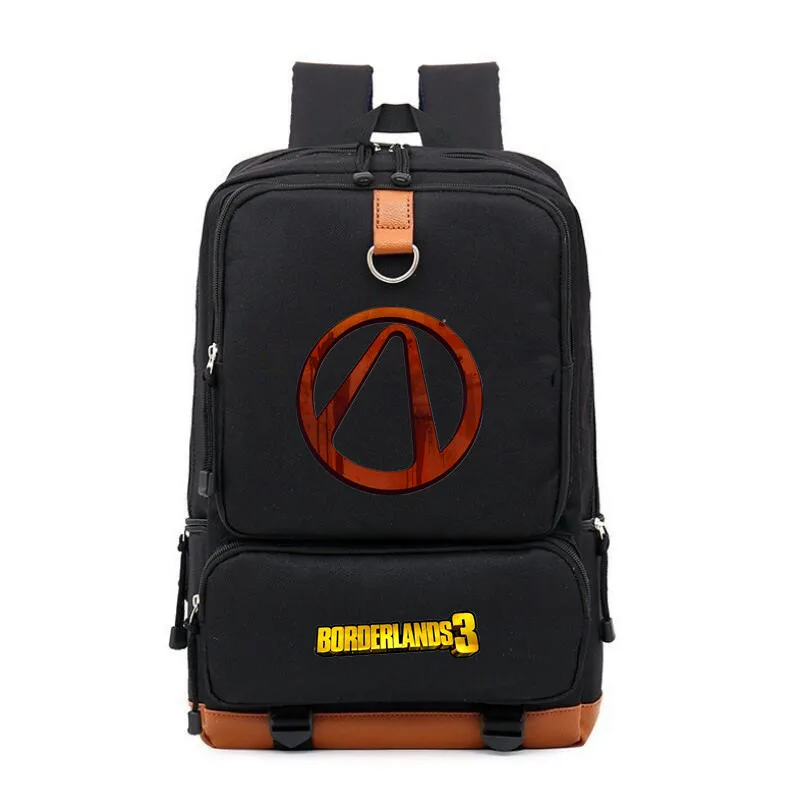 Q Borderland 3 mochila Печать Рюкзак для подростков холст школьная сумка на плечо Рабочая дорожная сумка для ноутбука рюкзак - Цвет: Q