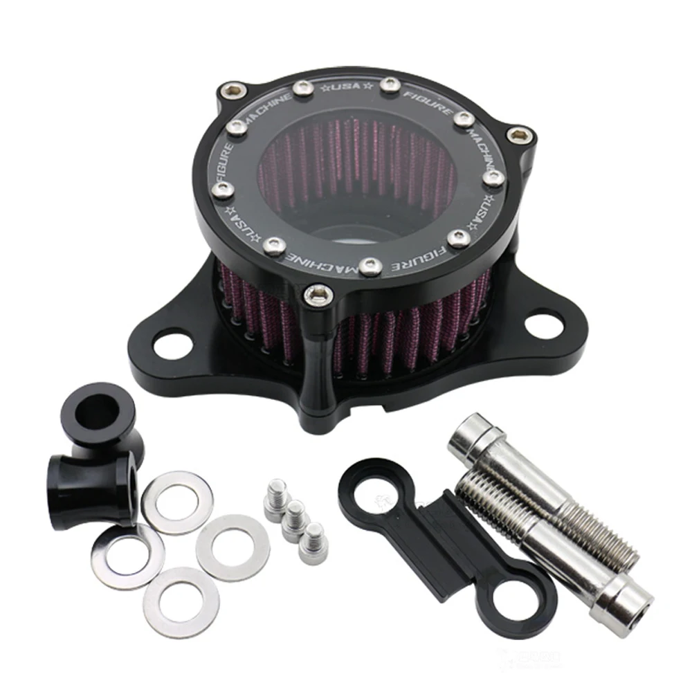 Motorbike Air Cleaner Intake Filter System Kit For Harley Sportster