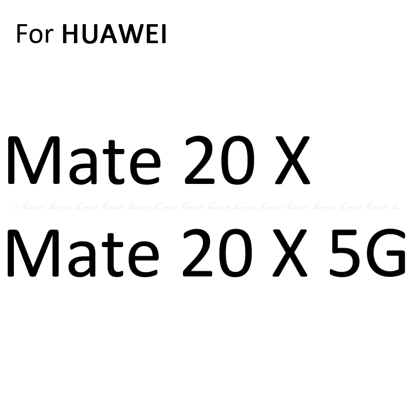 5D изогнутое закаленное стекло для HuaWei mate 30 RS View 20X5G Honor P20 P30 Pro Lite Полное покрытие Защитная пленка для экрана - Цвет: For Mate 20 X