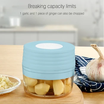 

Multifunction 100mL Meat Grinder Pull Stirring Garlic Dumpling Stuffing Artifact For Kitchen Slice Tool Cook Machine Tool