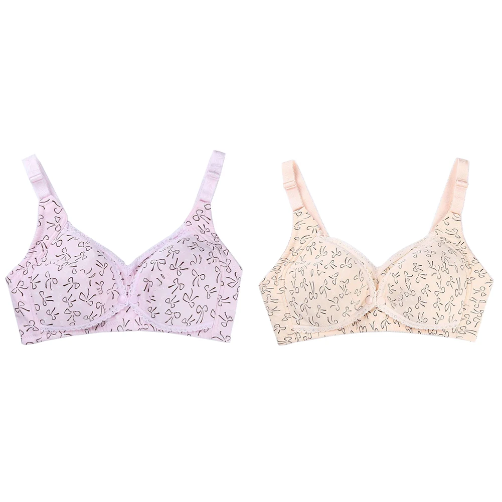Pregnant Feeding Nursing Bra Cotton Without Rim Bra Maternity Breastfeeding Bra Underwear Woman Underwear Breastfeeding Bras
