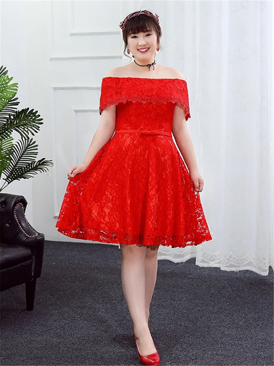 Поддельные шаль Выпускные платья Короткие Кружева Кристалл Vestidos De Gala T279 размера плюс новые платья женские вечерние платья для выпускного вечера с вырезом лодочкой