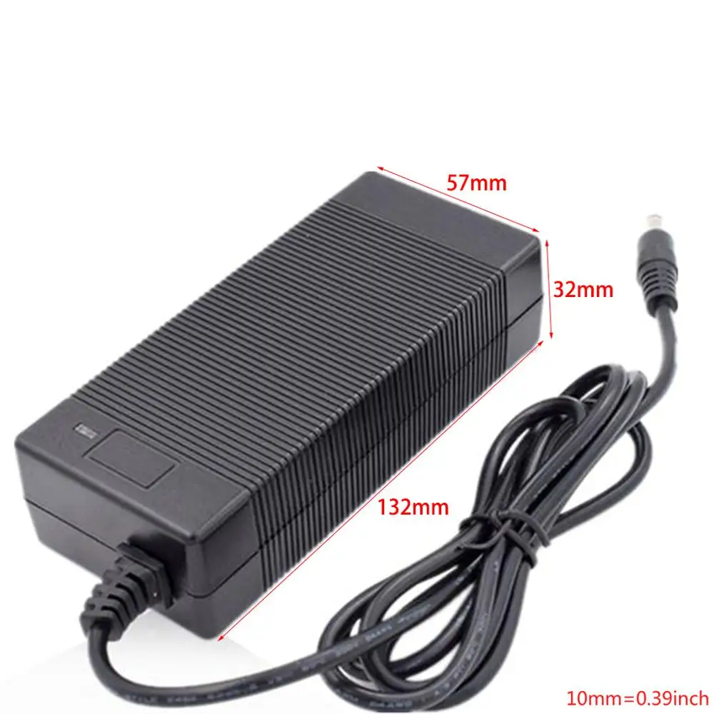 TangsFire 36v зарядное устройство для велосипеда 42v 2a зарядное устройство для электрический велосипедный скутер велосипедный разъем DC5.5mm2.1mm