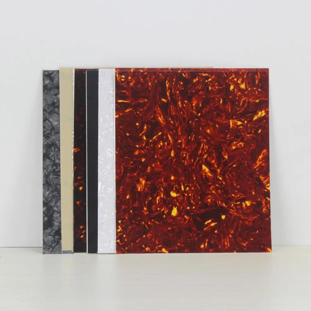 FLEOR 2 шт. самоклеющаяся Акустическая Гитара Pickguard пустой материал лист царапин