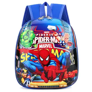 

Disney cartoon princess frozen children's school bag kindergarten boys girls cute baby bag shell Spiderman animated backpack