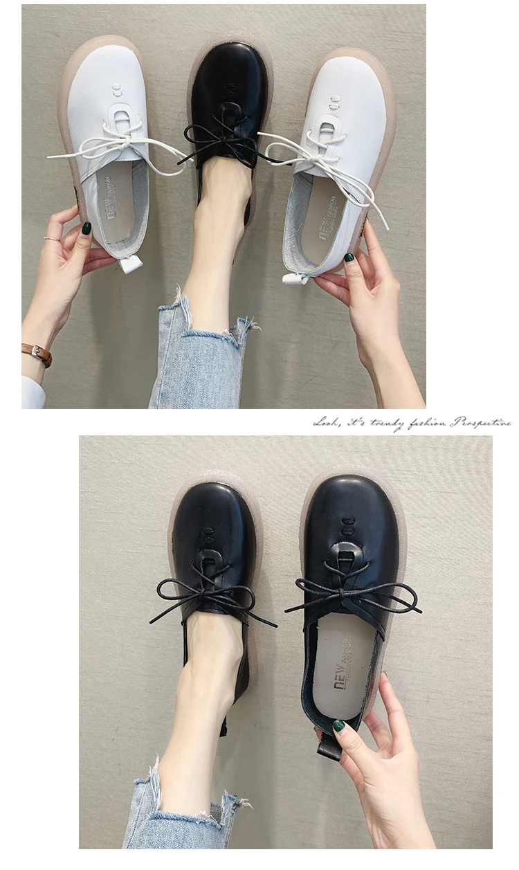 Small white shoes female new shallow mouth wild foreign air one foot single shoes