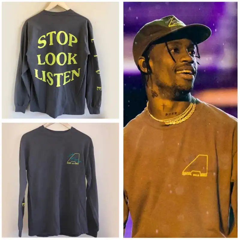 Travis scott astroworld long sleeve Clearance