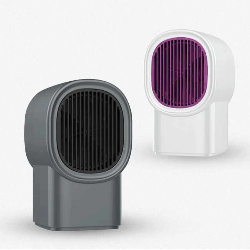 Mini-Heizgerät für Zuhause, tragbarer elektrischer Lufterhitzer, 2S, schnelles Aufheizen, warmer Ventilator, Desktop für das Badezimmer im Haushalt im Winter_voghion.com