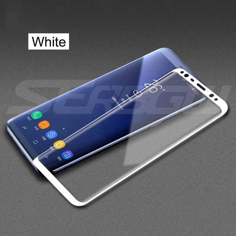 100D полное покрытие протектор экрана закаленное стекло на для Samsung Galaxy S8 S9 S10 Plus S10e стекло Note 8 9 10 Pro стеклянная пленка