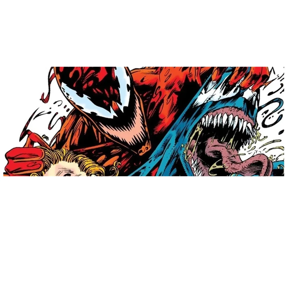 Высокое качество красный костюм Venom мышечный оттенок Веном Косплей Костюм Хэллоуин полный тело зентай костюм Человека-паука для взрослого лайкра