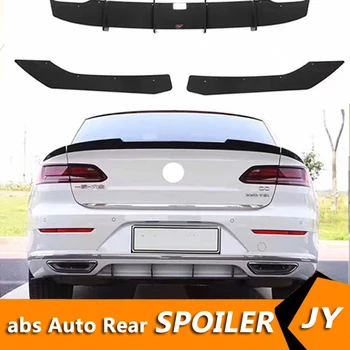

For VW CC ARTEON Rline Body kit spoiler 2019-2020 For CC Rline ABS Rear lip rear spoiler back Bumper Diffuser Bumpers Protector