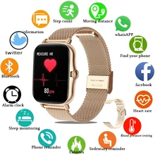 2021 nowych mężczyzna kobiet inteligentny zegarek tętno Monitor ciśnienia krwi Smartwatches IP68 wodoodporny dla Xiaomi Huawei iPhone Smartwatch tanie i dobre opinie CHUYONG CN (pochodzenie) Brak Na nadgarstek Zgodna ze wszystkimi 128 MB Krokomierz Rejestrator aktywności fizycznej