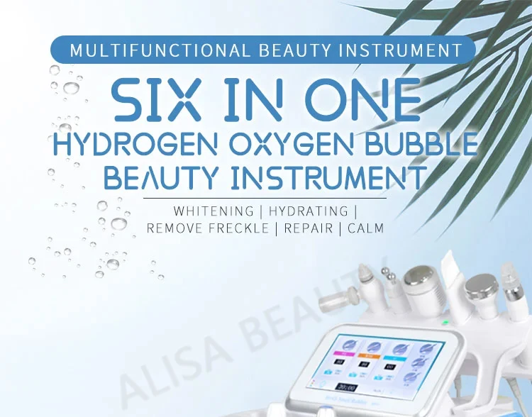 7 az 1-ben Hydrafacial gép LED maszkkal, hidrodermabrázióval, RF liftinggel és ultrahangos bőrfiatalítással a mélytisztításért és hidratálásért