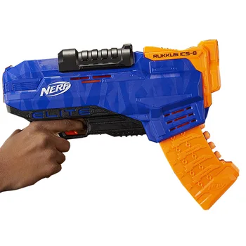 

Hasbro Nerf ELITE Rukkus ICS-8 Boy Soft Bullet Gun Battle Toy Children Gift