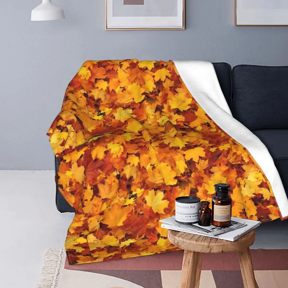 Reproduceren wastafel verhaal Bloemen Patroon Oranje Patroon Fall Deken Sprei Bed Plaid Sprei Strand Deken  Fleece Deken Quilts En Quilt|Deken| - AliExpress