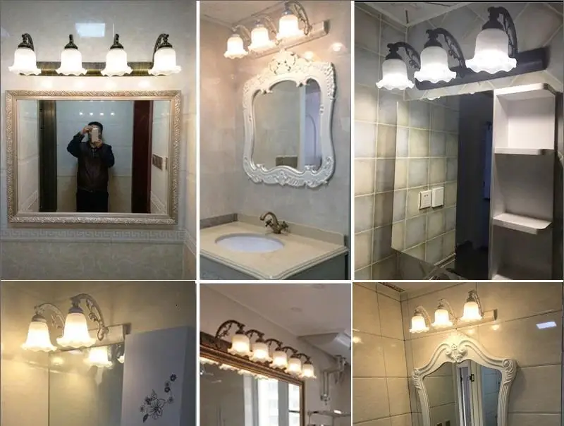 Coiffeuse Avec Miroir Лофт лампа для ванной комнаты промышленный Декор Спальня Lampara De Pared внутренняя аппликация Murale светильник Настенный светильник