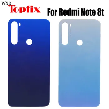 

Original Glass For Xiaomi Redmi Note 8t Back Battery Cover Door Rear Glass Redmi Note 8 t Battery Cover Housing Case + Gule