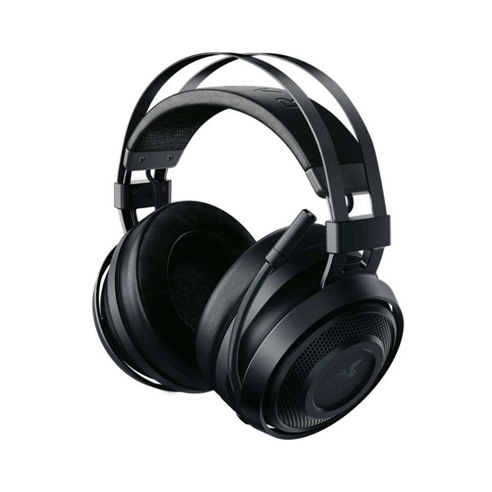 

Razer Nari Essential Wireless Gaming Headset Headphone Earphone THX Spatial Audio Cooling Gel-Infused Cushions 2.4GHz Wireless