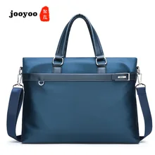 Синяя мужская Большая вместительная нейлоновая сумка для отдыха, устойчивый портфель, однотонные дикие сумки для конференций, портфель, сумка для компьютера, мужская сумка