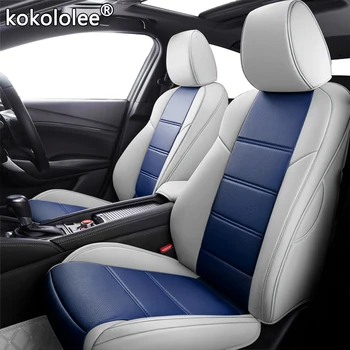 

kokololee Custom Leather car seat covers For Hyundai Sonata Elantra Tucson i30 IX35 IX25 MISTRA Verna SantaFe ENCINO seats cars