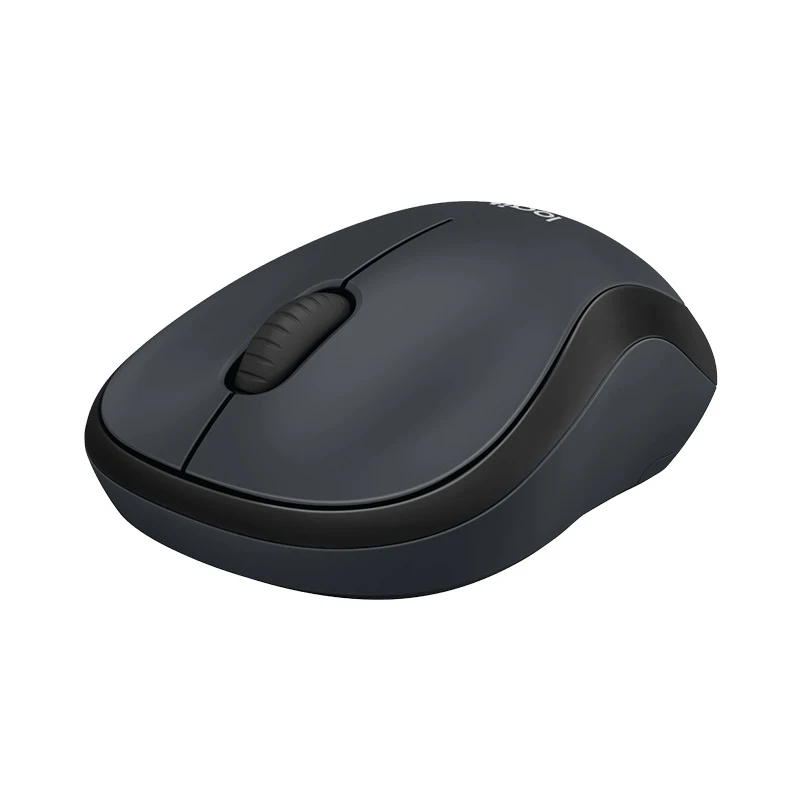 Мышь Logitech M220 темно-серый оптическая(1000dpi) silent беспроводная USB(2but