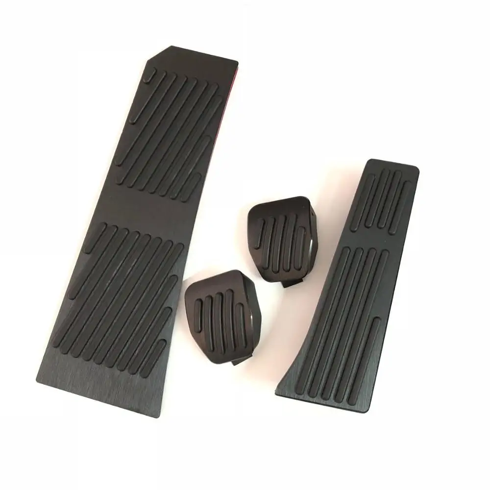 Aluminum alloy Gas Fuel Brake Footrest Pedal Plate Pad for BMW Z4 E85 E86 E89 for Car Accessories Car Pedals
