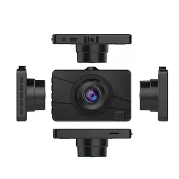 

3.5 inches IPS HD Night Vision Car Video Recorder Dual Lens Camera G-sensor Dash Cam Wide Vision Universal Car Accessories