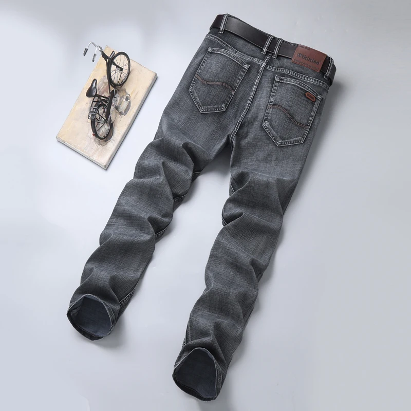 Mens Scratch Jeans Pants for Men Stylish Slim Fit Stretch Jeans Denim Men  Pant, Grey Colour, 30W Size -