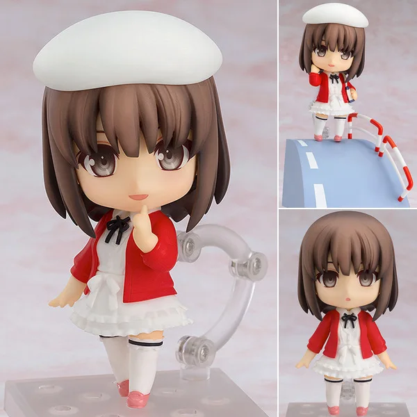 New 10cm Saekano Kato Megumi #819 PVC Action Figure Anime Doll Cartoon Toy Collection Model for Friends Gift with Box | Игрушки и хобби