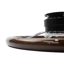 Универсальный 15 дюймов рулевого колеса автомобиля из цельного дерева серебро спицы изменение гоночный автомобиль рулевое управление с базовым адаптером быстрый релиз для BMW